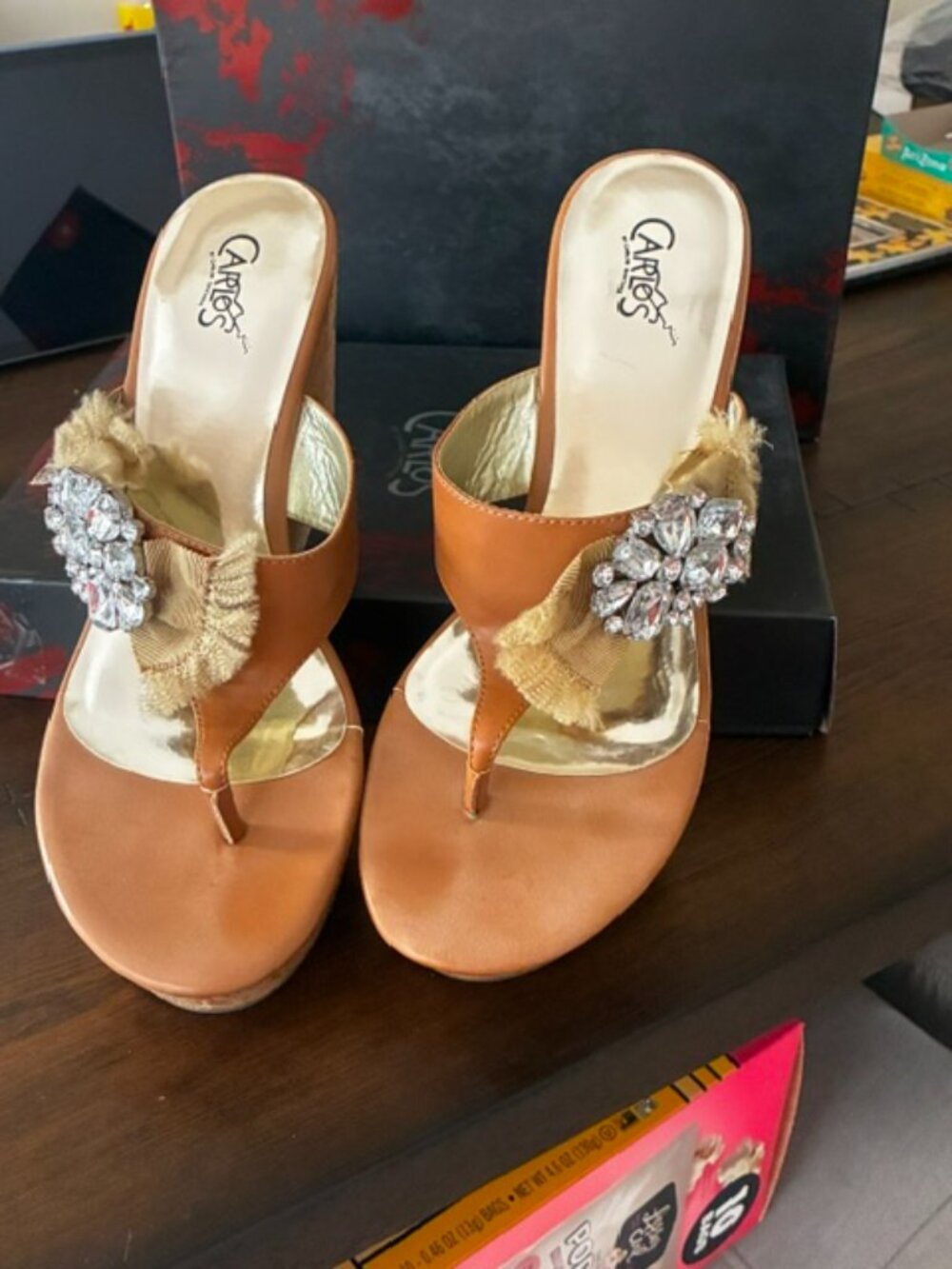 Carlos Santana Sandals- Brand new size 10m